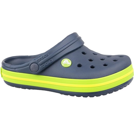 Buty Crocs Crocband Clog  204537-4K6 granatowe niebieskie ze sklepu ButyModne.pl w kategorii Klapki dziecięce - zdjęcie 178713974