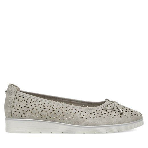 Baleriny Clara Barson WYL3650-2 Szary Clara Barson 38 eobuwie.pl
