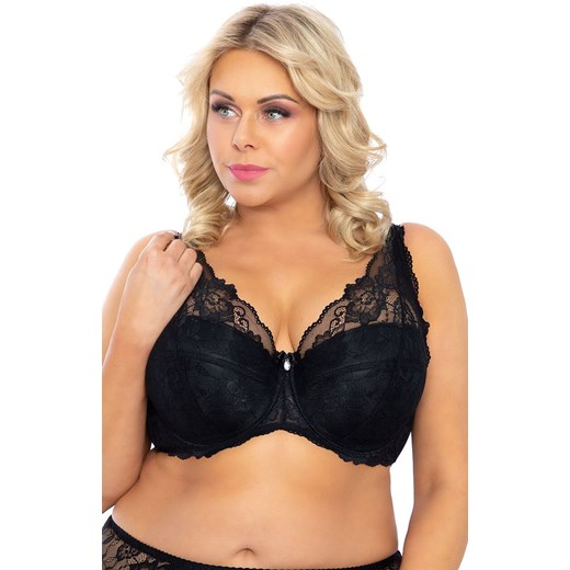 Czarne figi z wysokim stanem Alex, Kolor czarny, Rozmiar 2XL, BIGGI ze sklepu Intymna w kategorii Majtki damskie - zdjęcie 178715221