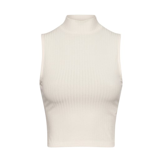 EDITED Top damski - Kaori Kobiety wiskoza écru jednolity ze sklepu vangraaf w kategorii Bluzki damskie - zdjęcie 178716552