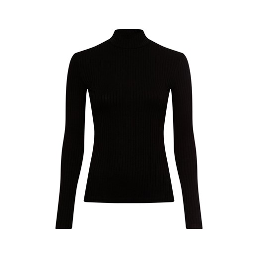 EDITED Damska koszulka z długim rękawem - Manon Kobiety wiskoza czarny jednolity - id: 737028-0001-00360 - marki Edited - 178716553 EDITED Damska koszulka z długim rękawem - Manon Kobiety wiskoza czarny jednolity ze sklepu vangraaf w kategorii Bluzki damskie - zdjęcie 178716553