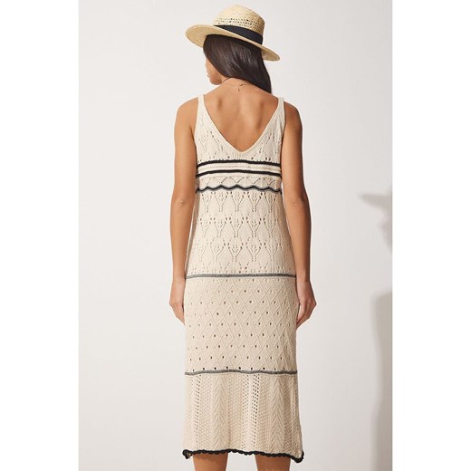 Happiness Istanbul Sukienka dzianinowa &quot;Happiness Istanbul&quot; w kolorze Happiness Istanbul S/M Limango Polska okazyjna cena