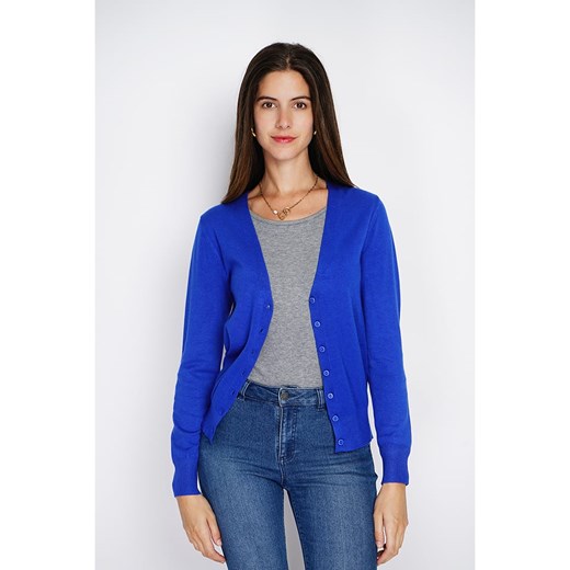 Sweter damski ASSUILI z dekoltem w serek 