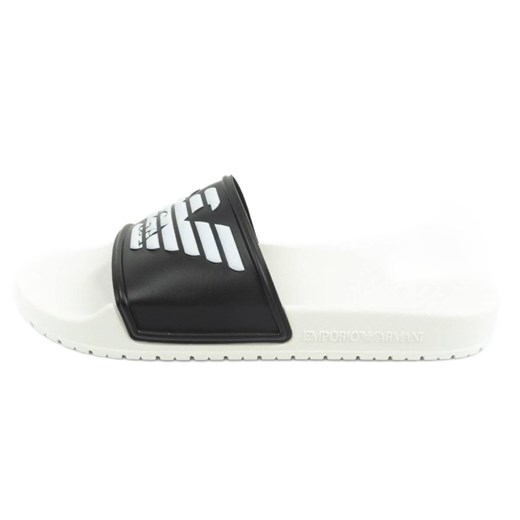 Klapki Emporio Armani XVPS04D 850 czarne ze sklepu ButyModne.pl w kategorii Klapki męskie - zdjęcie 178719850