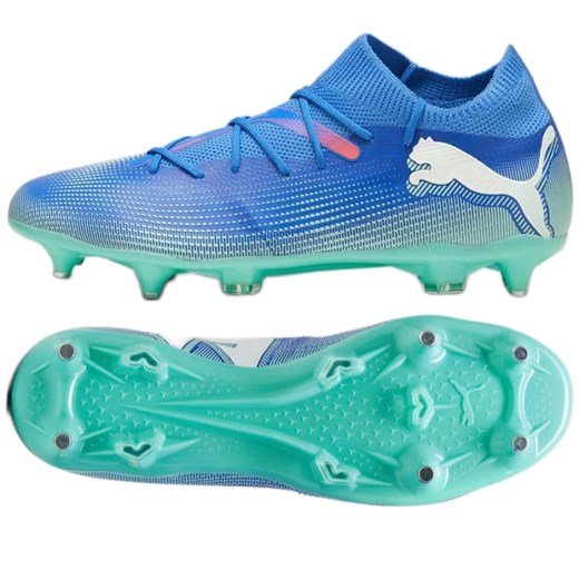 Buty Puma Future 7 Match MxSG 107933-01 niebieskie ze sklepu ButyModne.pl w kategorii Buty sportowe męskie - zdjęcie 178719912