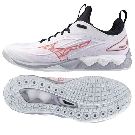 Buty Mizuno Wave Luminous 3 V1GA242021 białe ze sklepu ButyModne.pl w kategorii Buty sportowe męskie - zdjęcie 178719913
