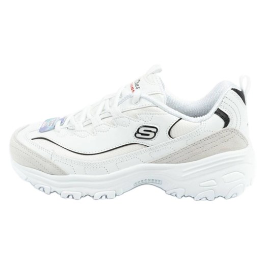 Buty Skechers New Heat 150231/WBK białe ze sklepu ButyModne.pl w kategorii Buty sportowe damskie - zdjęcie 178719940