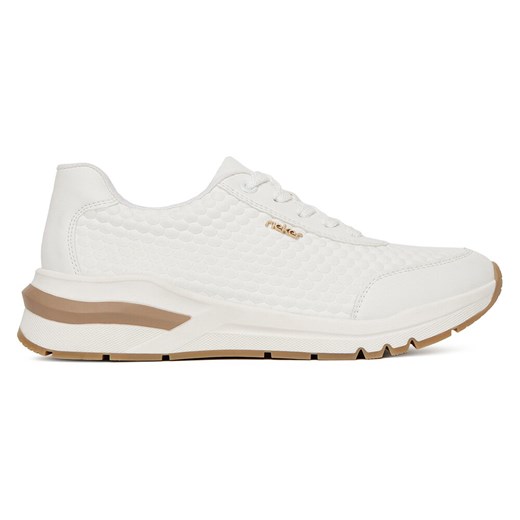 Buty sportowe damskie Rieker sneakersy białe