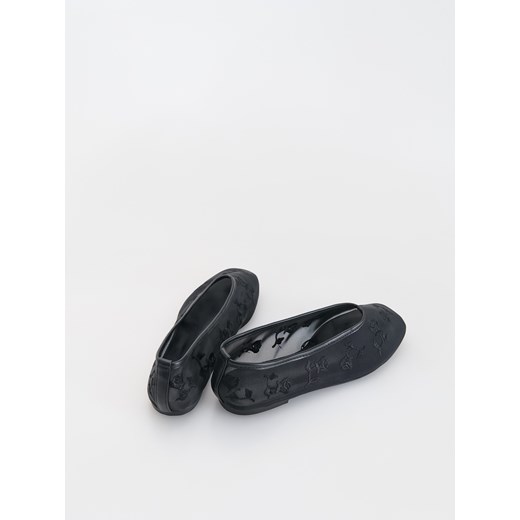 Reserved - Siateczkowe baleriny z haftem - czarny Reserved 41 Reserved