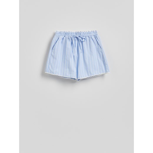 Reserved - Szorty z żakardowymi paskami - wielobarwny Reserved M Reserved