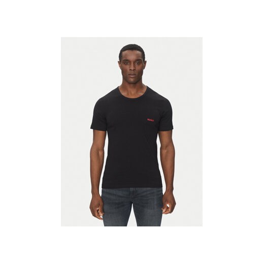 T-shirt męski zielony Hugo Boss z krótkim rękawem casual 