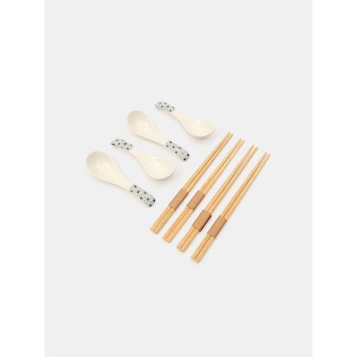 Sinsay - Zestaw do ramenu 12 pack - biały Sinsay One Size Sinsay