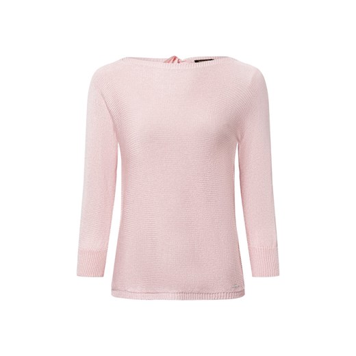 More & More Sweter damski z dzianiny Kobiety różowy jednolity ze sklepu vangraaf w kategorii Swetry damskie - zdjęcie 178731102