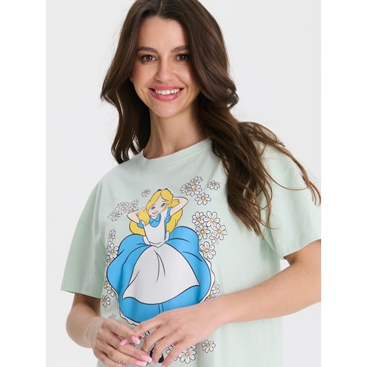 Sinsay - Koszula nocna Disney - zielony Sinsay L Sinsay