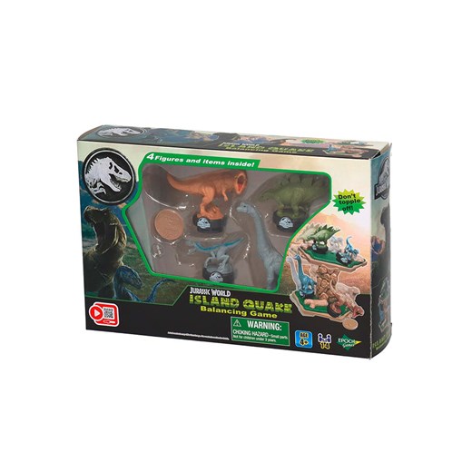 Jurassic World Gra aktywizująca &quot;Jurassic World – Balancing Game Erdbeben&quot; - 4+ ze sklepu Limango Polska w kategorii Zabawki - zdjęcie 178733113