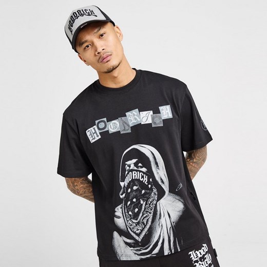 HOODRICH T-SHIRT HALO TEE BLK ze sklepu JD Sports  w kategorii T-shirty męskie - zdjęcie 178734691