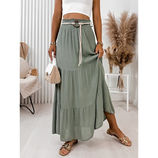 spódnica heidi khaki one size ze sklepu UBRA w kategorii Spódnice - zdjęcie 178734923