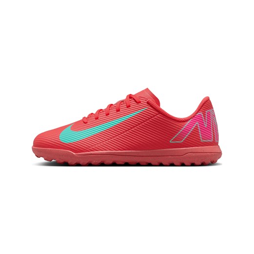 Buty piłkarskie typu low top na nawierzchnie typu turf dla małych/dużych dzieci Nike Jr. Mercurial Vapor 16 Club - Czerwony ze sklepu Nike poland w kategorii Buty sportowe dziecięce - zdjęcie 178735374