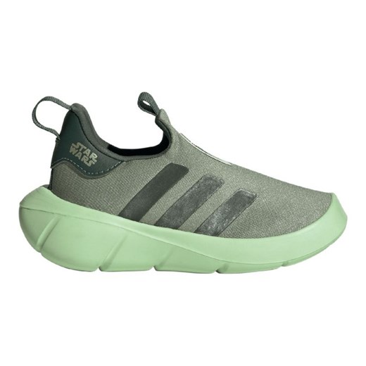 Buty adidas Monofit Mandalorian I JI0502 zielone ze sklepu ButyModne.pl w kategorii Buty sportowe dziecięce - zdjęcie 178735583
