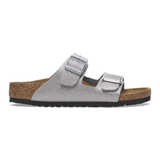 Klapki Birkenstock Arizona Bs  1029453 srebrny ze sklepu ButyModne.pl w kategorii Klapki damskie - zdjęcie 178735610