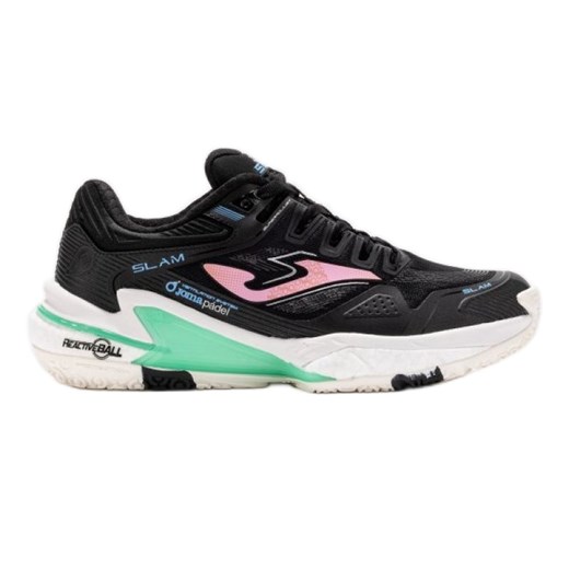 Buty do tenisa Joma Slam Lady 2501 TSLALS2501OM czarne ze sklepu ButyModne.pl w kategorii Buty sportowe damskie - zdjęcie 178735632