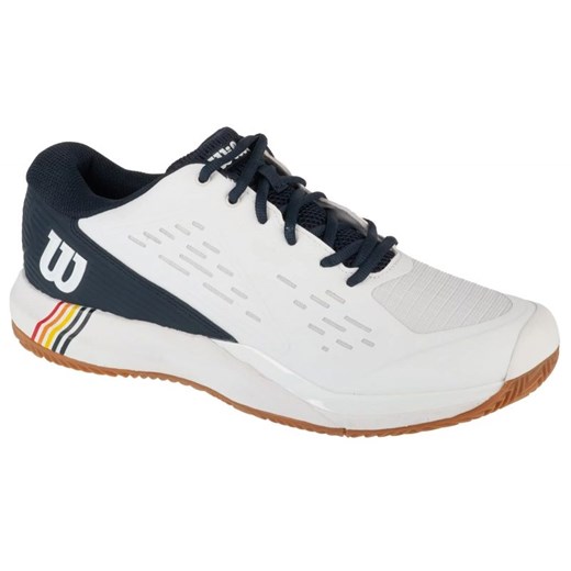 Buty do tenisa Wilson Rush Pro Ace Clay Rg WRS335970 białe ze sklepu ButyModne.pl w kategorii Buty sportowe męskie - zdjęcie 178735641