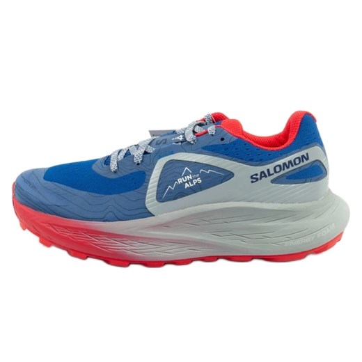 Buty Salomon Glide Max Tr Run The Alps 473856 niebieskie ze sklepu ButyModne.pl w kategorii Buty sportowe męskie - zdjęcie 178735831