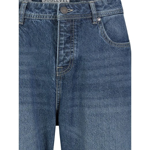 Jeansy męskie SUBLEVEL 