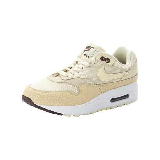 Nike Sportswear Skórzane sneakersy &quot;Air Max 1 &apos;87&quot; w kolorze kremowo-beżowym ze sklepu Limango Polska w kategorii Buty sportowe damskie - zdjęcie 178738061