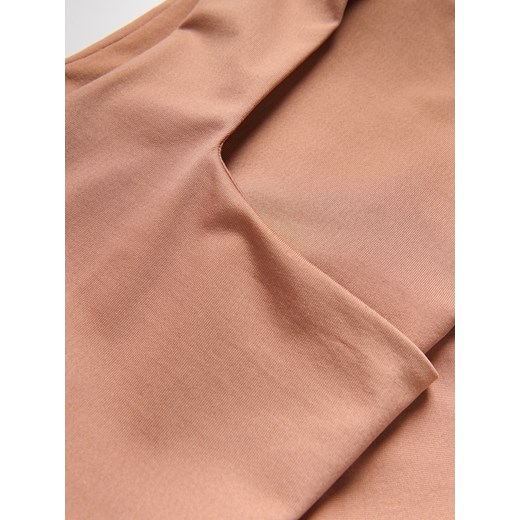 Reserved - Gładkie body - beżowy Reserved M Reserved