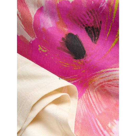 Reserved - T-shirt z nadrukiem - kremowy Reserved XS Reserved