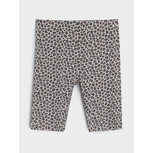 Sinsay - Szorty w panterkę - beżowy Sinsay 158 Sinsay