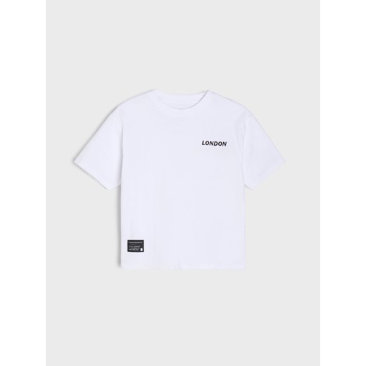 Sinsay - Koszulka oversize - biały Sinsay 140 Sinsay