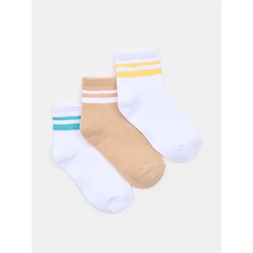 Sinsay - Skarpetki 3 pack - wielobarwny ze sklepu Sinsay w kategorii Skarpetki dziecięce - zdjęcie 178740502