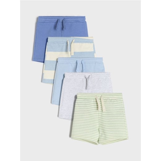Sinsay - Szorty 5 pack - kremowy Sinsay 86 Sinsay