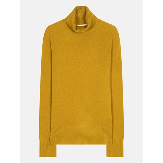 Perfect Cashmere Kaszmirowy golf &quot;Tracy&quot; w kolorze musztardowym ze sklepu Limango Polska w kategorii Swetry damskie - zdjęcie 178742180