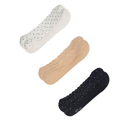 Zestaw 3 par stopek damskich JENNY 4WB-001-AW23 (3-pack) Kolorowy 42 eobuwie.pl