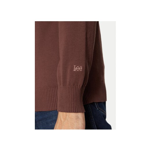 Sweter męski brązowy Lee