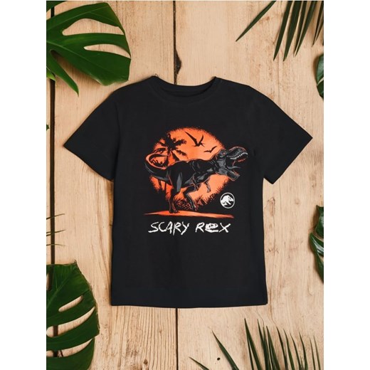 Sinsay - Koszulka Jurassic World - czarny ze sklepu Sinsay w kategorii T-shirty chłopięce - zdjęcie 178746480