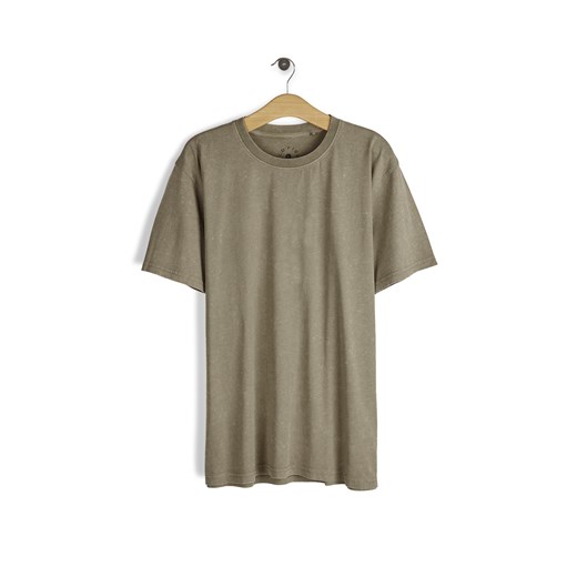GATE Bawełniana koszulka z efektem sprania S ze sklepu gateshop w kategorii T-shirty męskie - zdjęcie 178747200