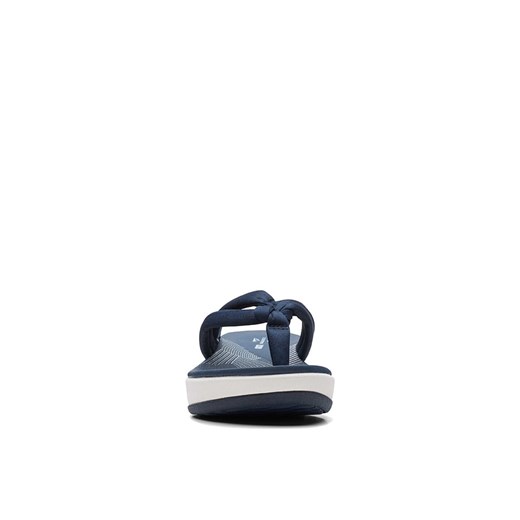 Klapki damskie Clarks na lato na platformie