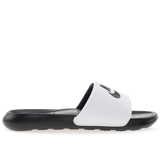 Klapki Nike Victori One CN9675-005 - biało-czarne ze sklepu streetstyle24.pl w kategorii Klapki męskie - zdjęcie 178749643