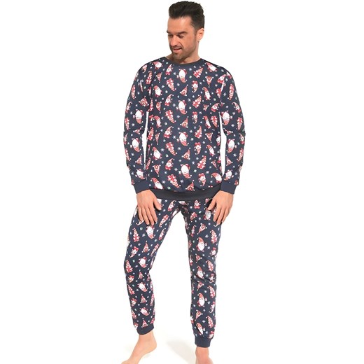 Piżama Cornette DR 195/226 Gnomes 3 jeans ze sklepu kontri.pl w kategorii Piżamy męskie - zdjęcie 178751413