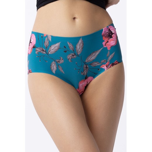 Wysokie figi Julimex Simple Maxi wild rose ze sklepu kontri.pl w kategorii Majtki damskie - zdjęcie 178752373