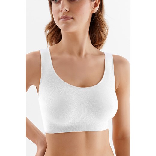 Top Gabriella Top Tank Code S103 bianco ze sklepu kontri.pl w kategorii Bielizna ciążowa - zdjęcie 178752834