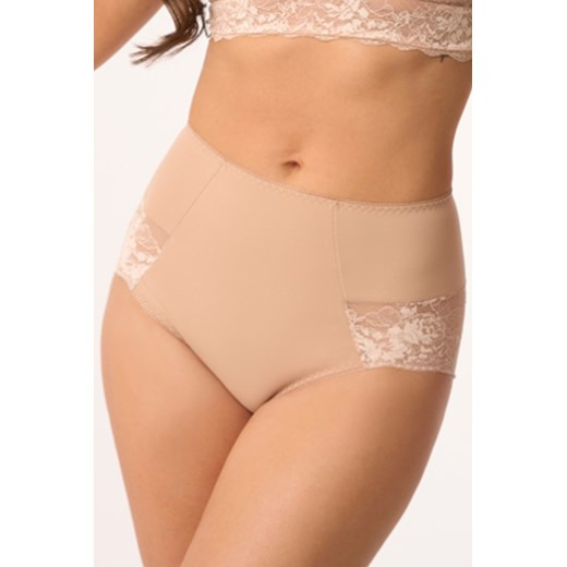 Wysokie figi Babell BBL 203 beige ze sklepu kontri.pl w kategorii Majtki damskie - zdjęcie 178753783