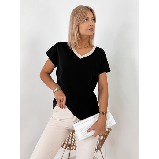 bluzka breana czarna one size ze sklepu UBRA w kategorii Bluzki damskie - zdjęcie 178754720