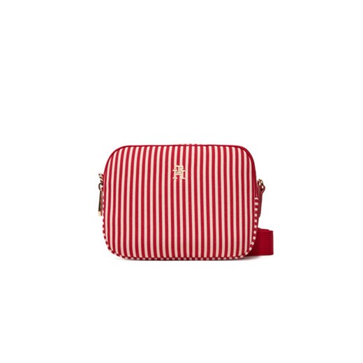 Tommy Hilfiger Torebka Poppy Summer Camera Bag AW0AW17231 Czerwony ze sklepu MODIVO w kategorii Listonoszki - zdjęcie 178757670