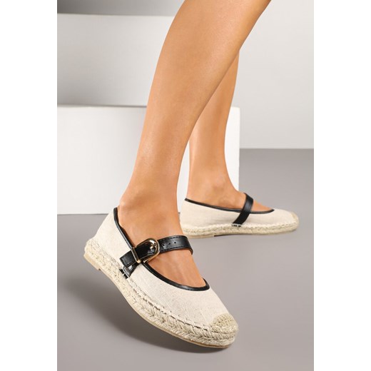 Espadryle damskie Renee casualowe z tkaniny