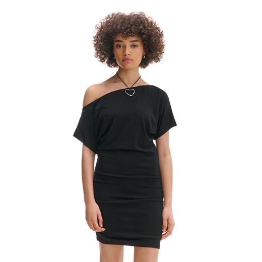 Cropp - Czarna sukienka mini - czarny ze sklepu Cropp w kategorii Sukienki - zdjęcie 178759933